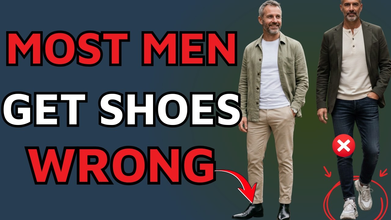The Shoe Mistake Most Men Over 40 Still Make &mdash; And What to Wear Instead | 40+ Men's Fashion