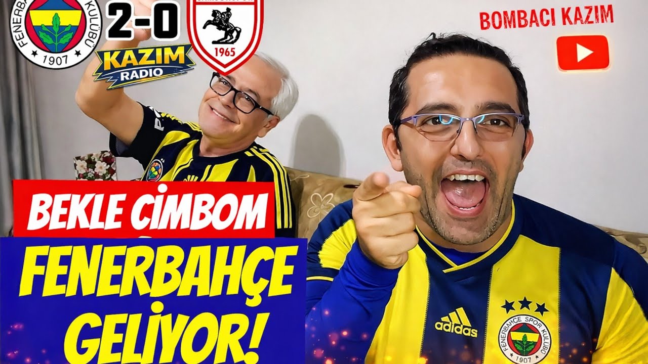 FENERBAHÇE 2 - 0 SAMSUNSPOR | Süper Kupa | TEPKİ VİDEOSU
