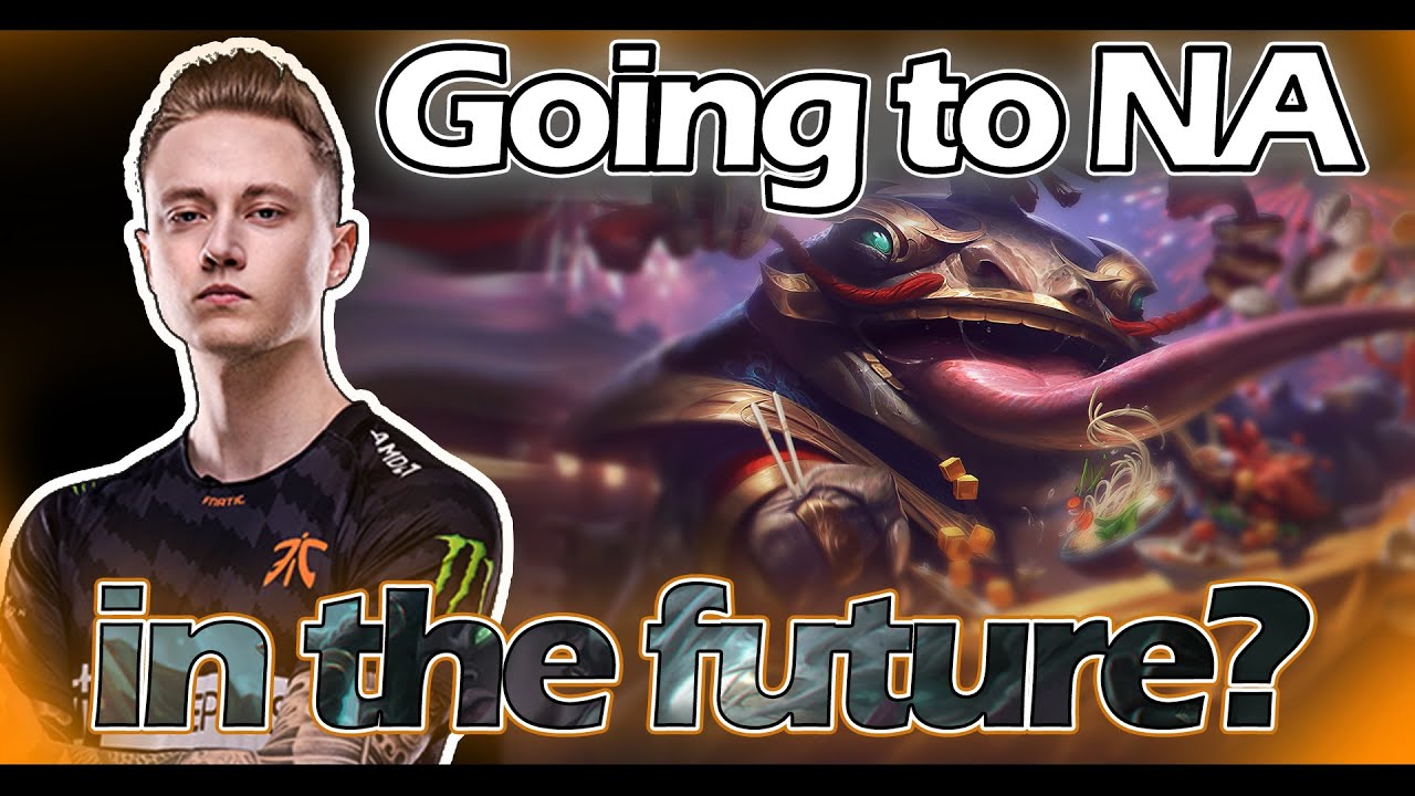 Rekkles - Going to NA in the FUTURE? | 'Spencer Reid on Tahm Kench' (ADC)