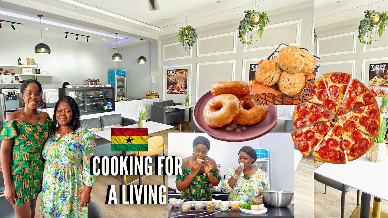 THIS GHANAIAN WOMAN LEFT CANADA TO SET UP A RESTAURANT IN GHANA | LIVING IN GHANA