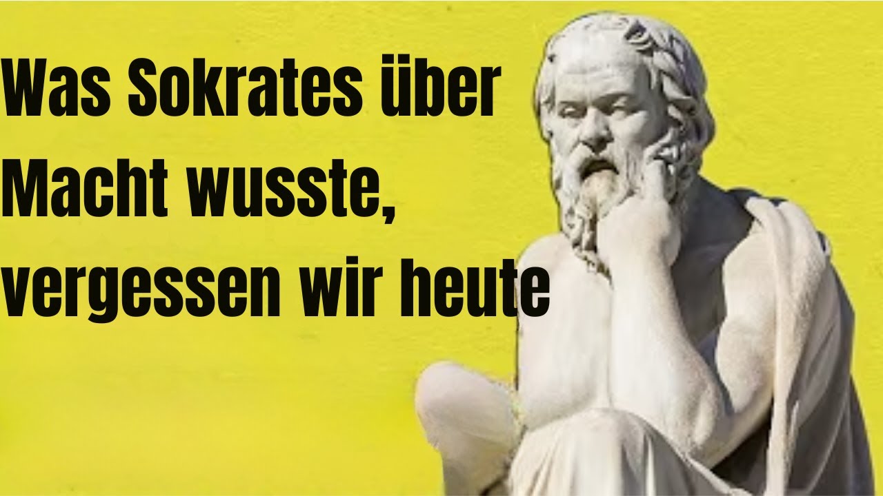 Was Sokrates über Macht wusste, vergessen wir heute