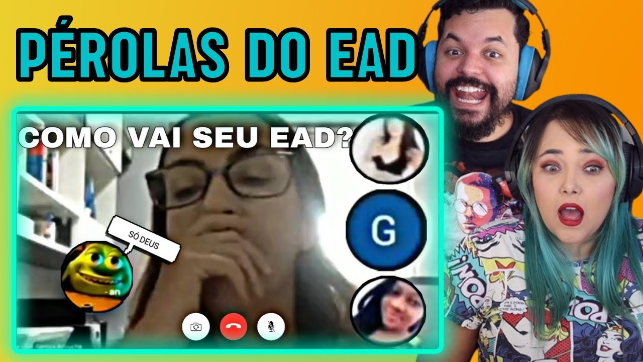 PÉROLAS DO EAD MELHORES MOMENTOS #1 (BOBTENCIA) ‹ REACT ›