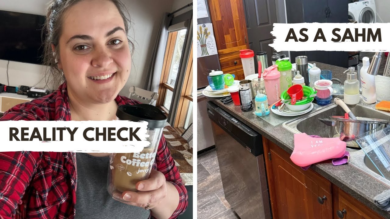 Not Aesthetic, Just Real: My Honest SAHM Morning Routine