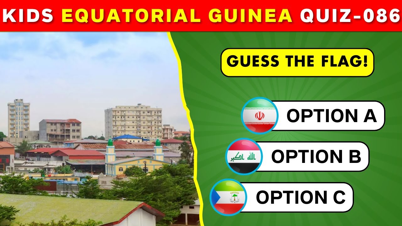 Equatorial Guinea 🚩Country 🧠Quiz for Kids | Kids Countries
