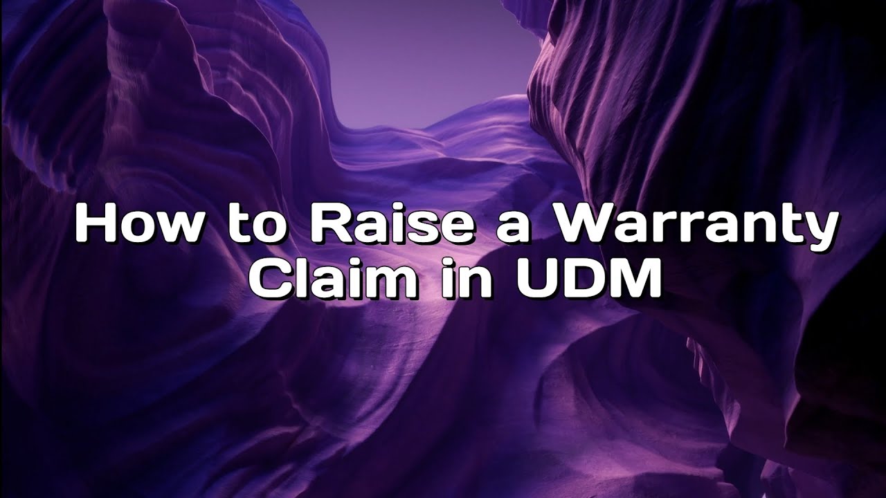 How to raise warranty claim in UDM. #Indian Railways