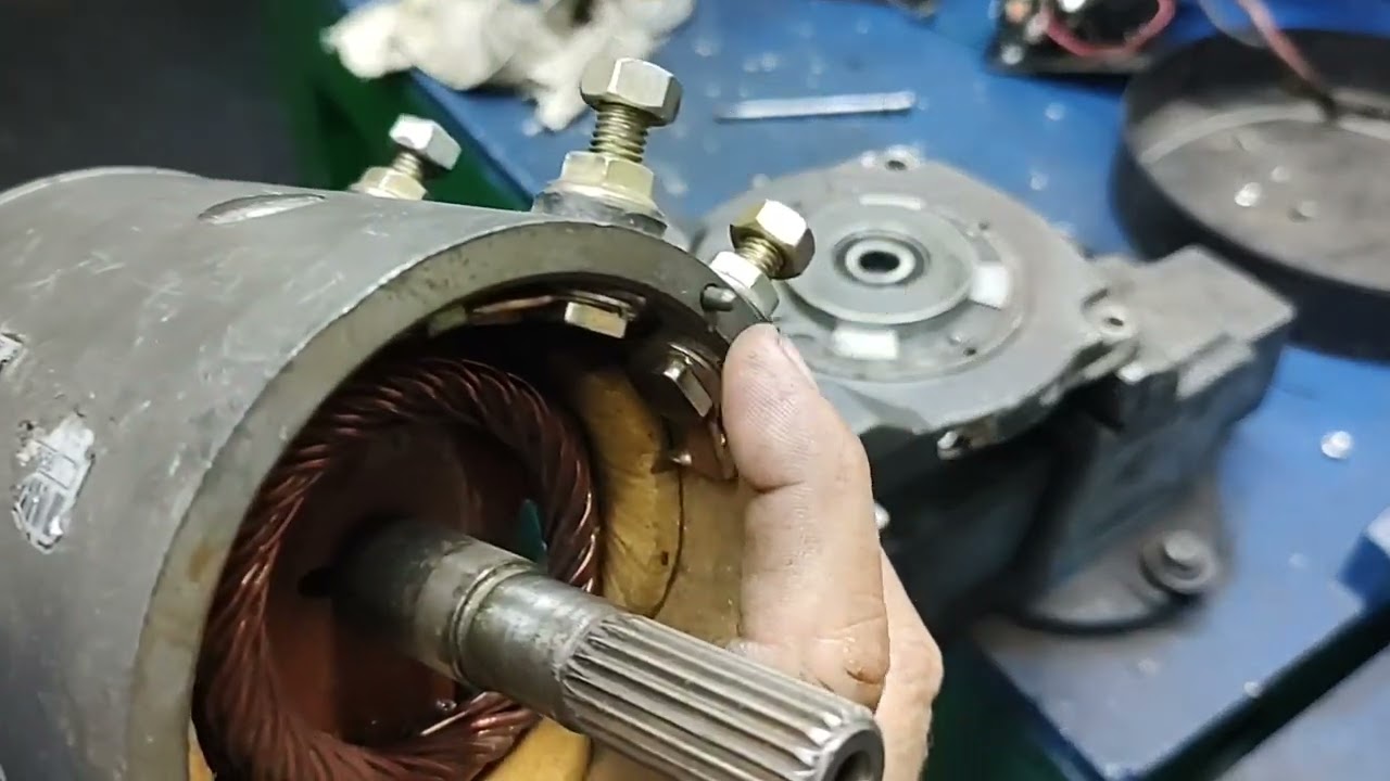 REVERSÃO MOTOR ELÉTRICO DE GUINCHO. GUINCHO ELETRICO