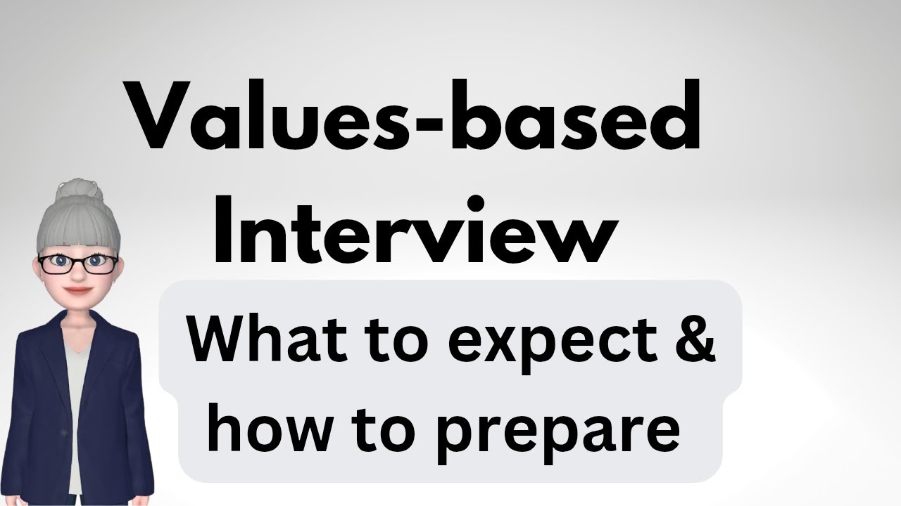 Values-Based Interview - how to prepare for interview questions