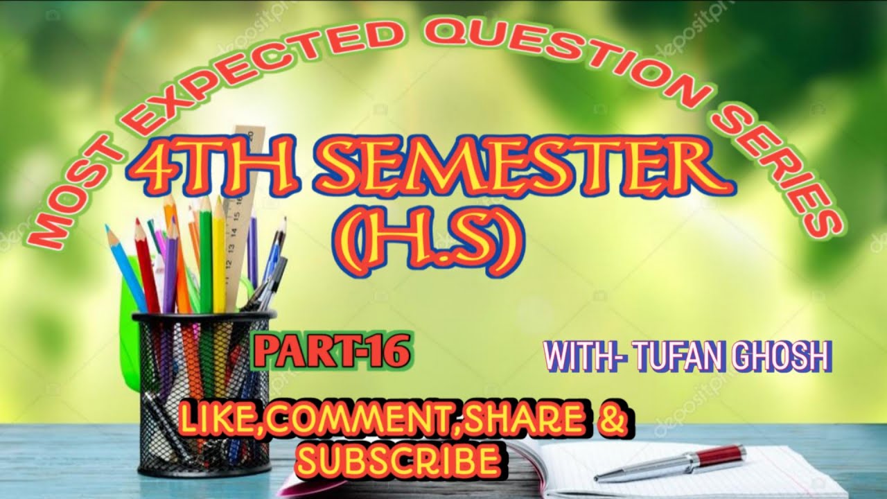 Most expected question series/ Miscellaneous/ Part-16