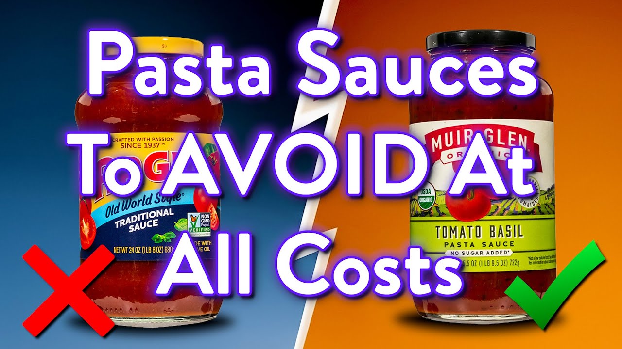 9 Pasta Sauces To AVOID At All Costs (And 2 That Are ACTUALLY Good)