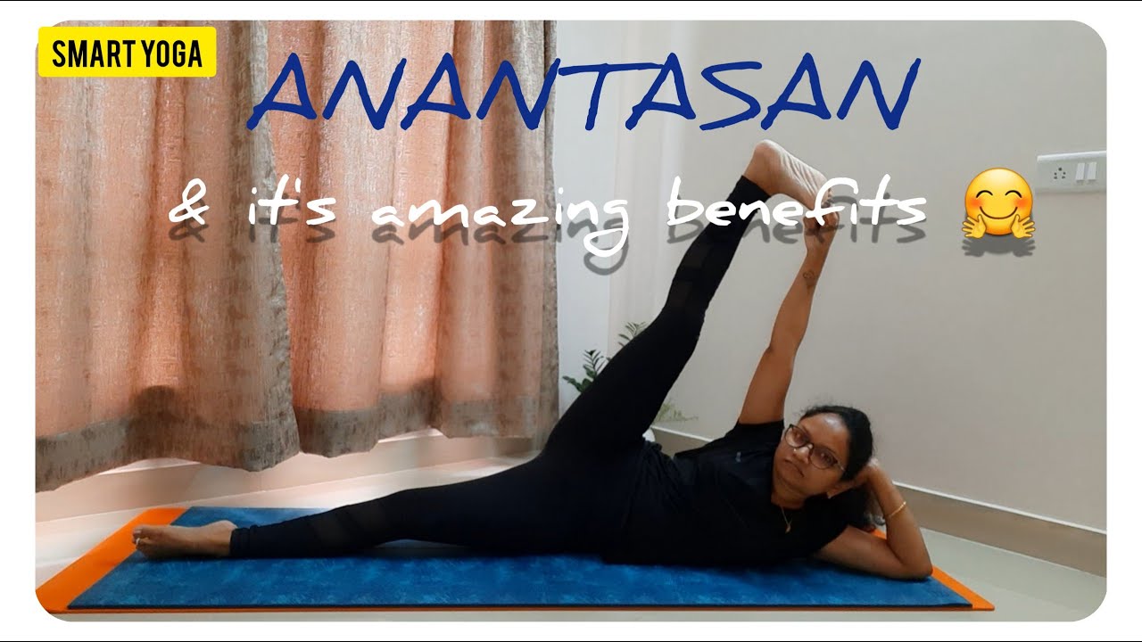 Anantasana & it's amazing benefits (Vishnu pose)