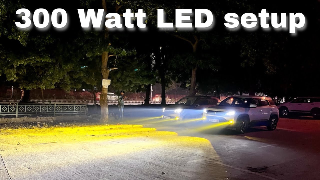 Projector Fog Lamp Installed in Brezza | THAR bhi manegi har 😈 | Tushar Kaushik