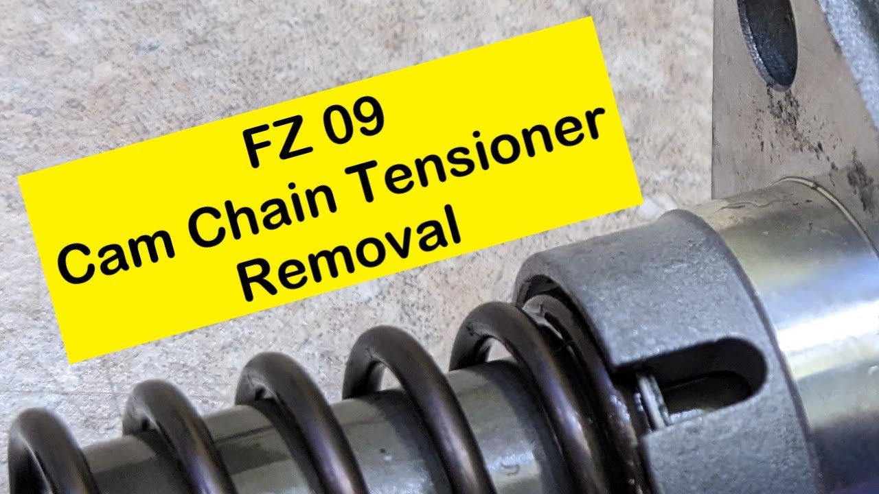 cam chain tensioner removal Yamaha FZ-09/MT-09 2014 2015 2016
