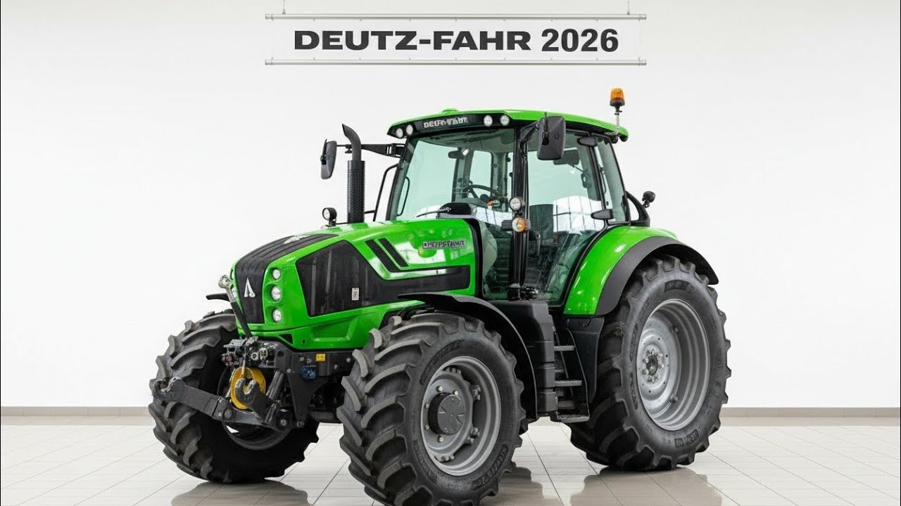🔥 Ten 125-konny traktor SZOKUJE WSZYSTKICH! Deutz-Fahr 5125 GS z 2026 r. w mega teście!