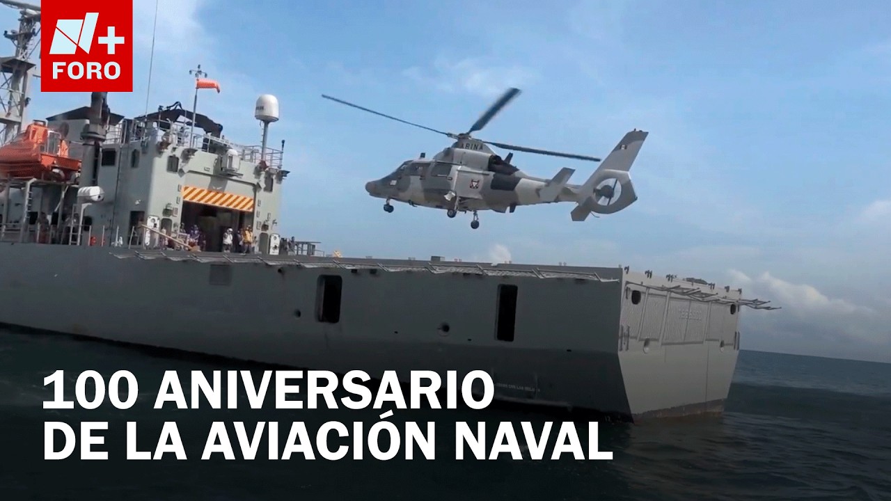 Secretario de Marina Encabeza Ceremonia por 100 Años de la Aviación Naval en Veracruz