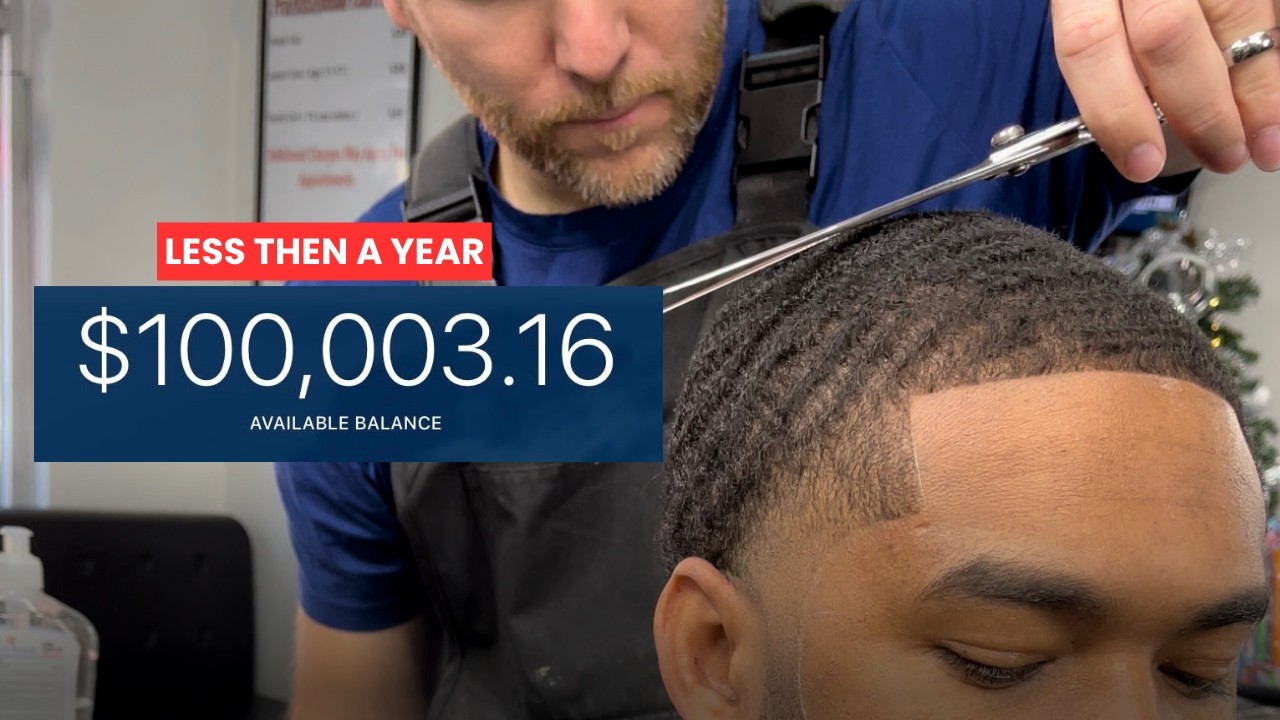 No More Struggling | How to Make 100K in Your First Year as a Barber