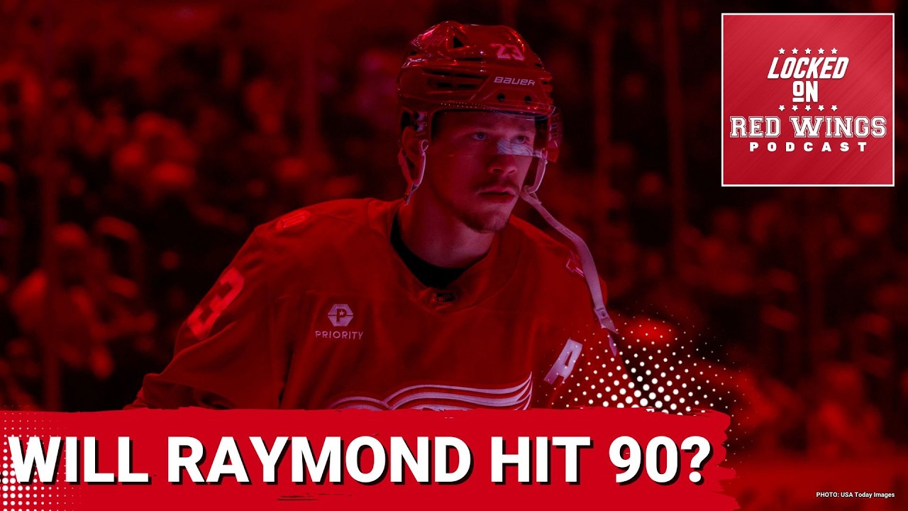 Can Lucas Raymond hit 90 points? | Checking preseason predictions with The Grind Line Podcast