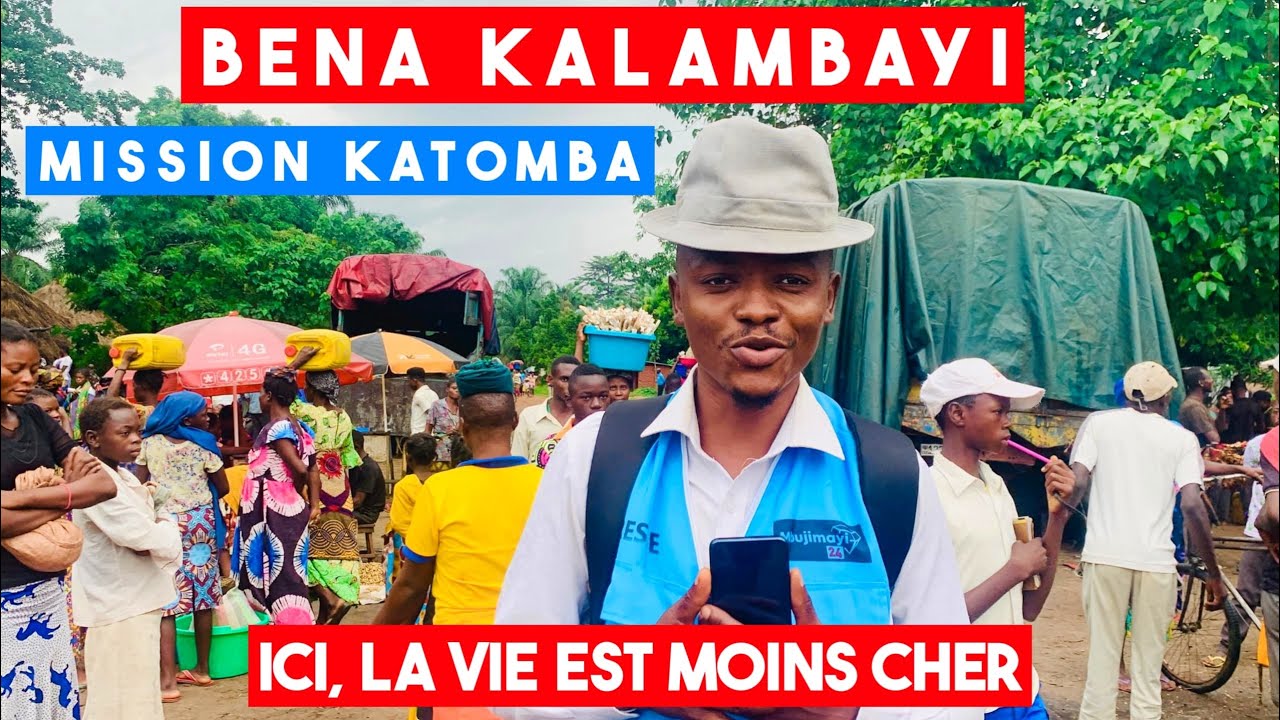 NGANDANJIKA: DÉCOUVERTE AU MARCHÉ DE BENA KALAMBAYI