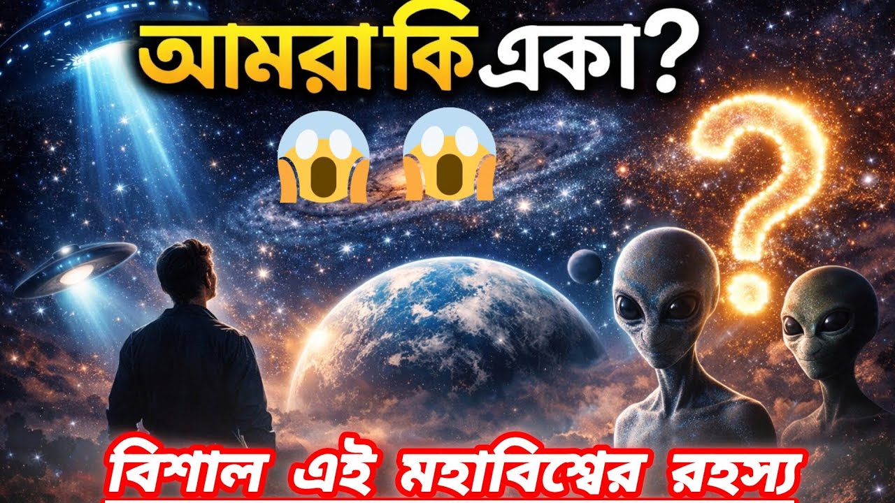 মহাবিশ্বের রহস্য: আমরা কি সত্যিই একা?Mystery of the Universe: Are We Really Alone?