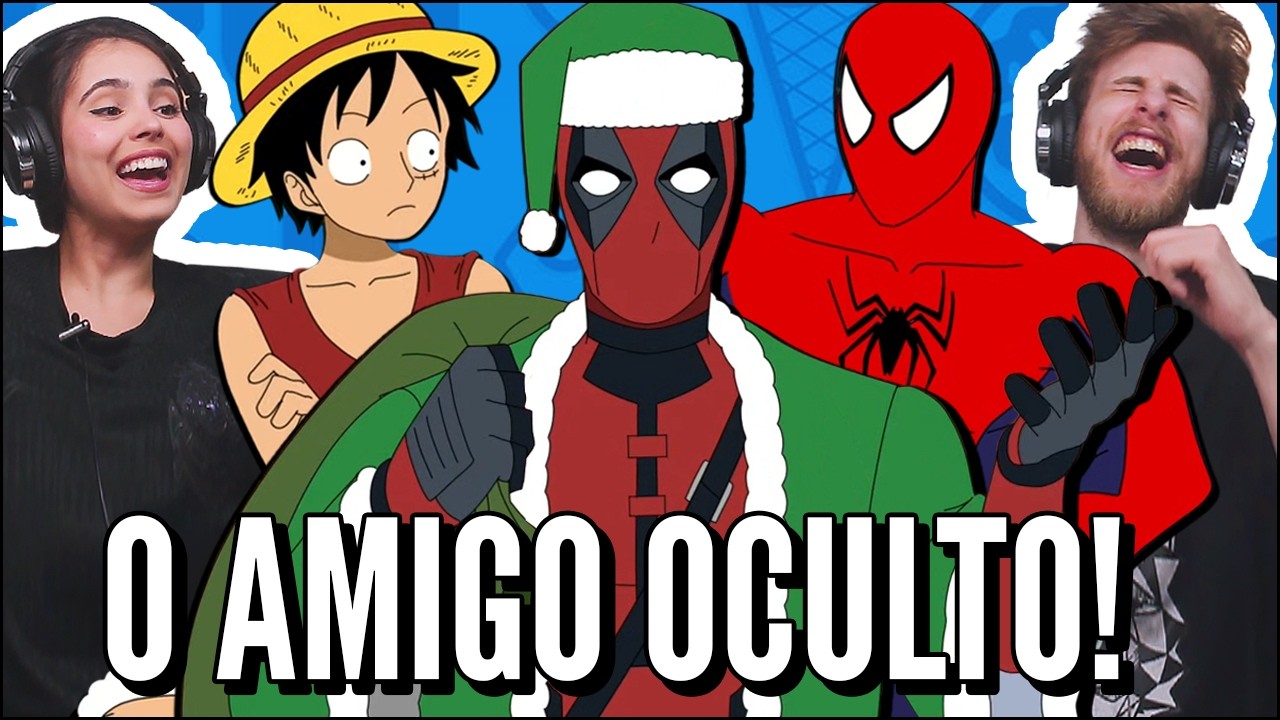DEADPOOL ATRAVÉS DO AMIGO OCULTOVERSO FICOU BOM DEMAIS!!