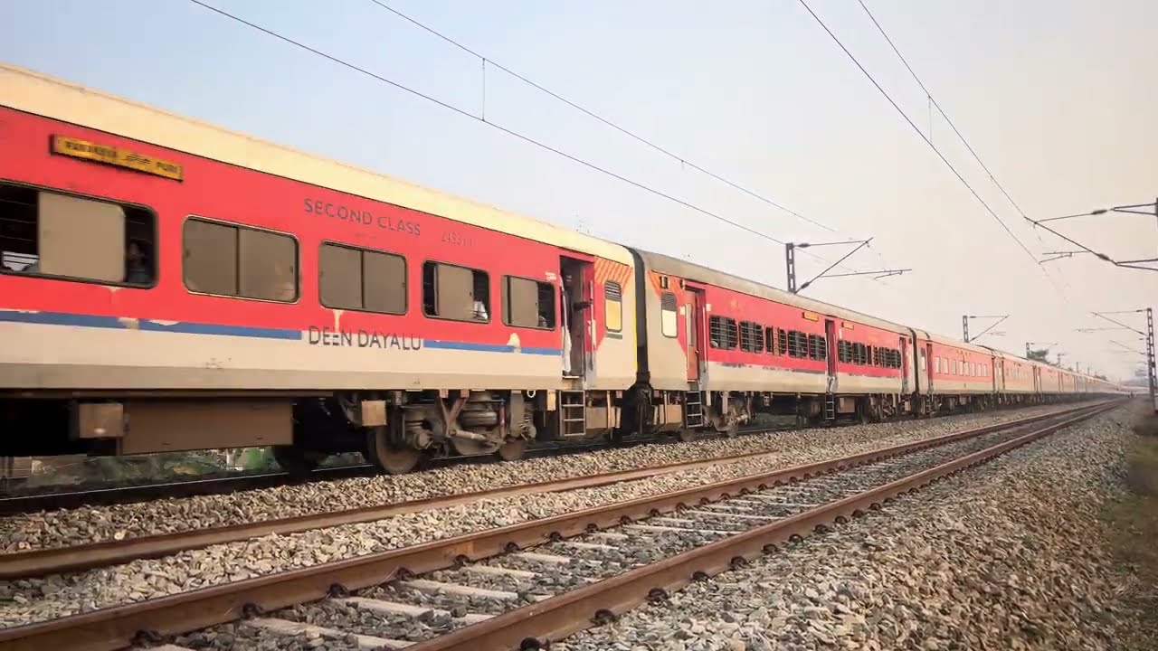 Indian Railway Label Crossing || Indianrail | Trainvideo