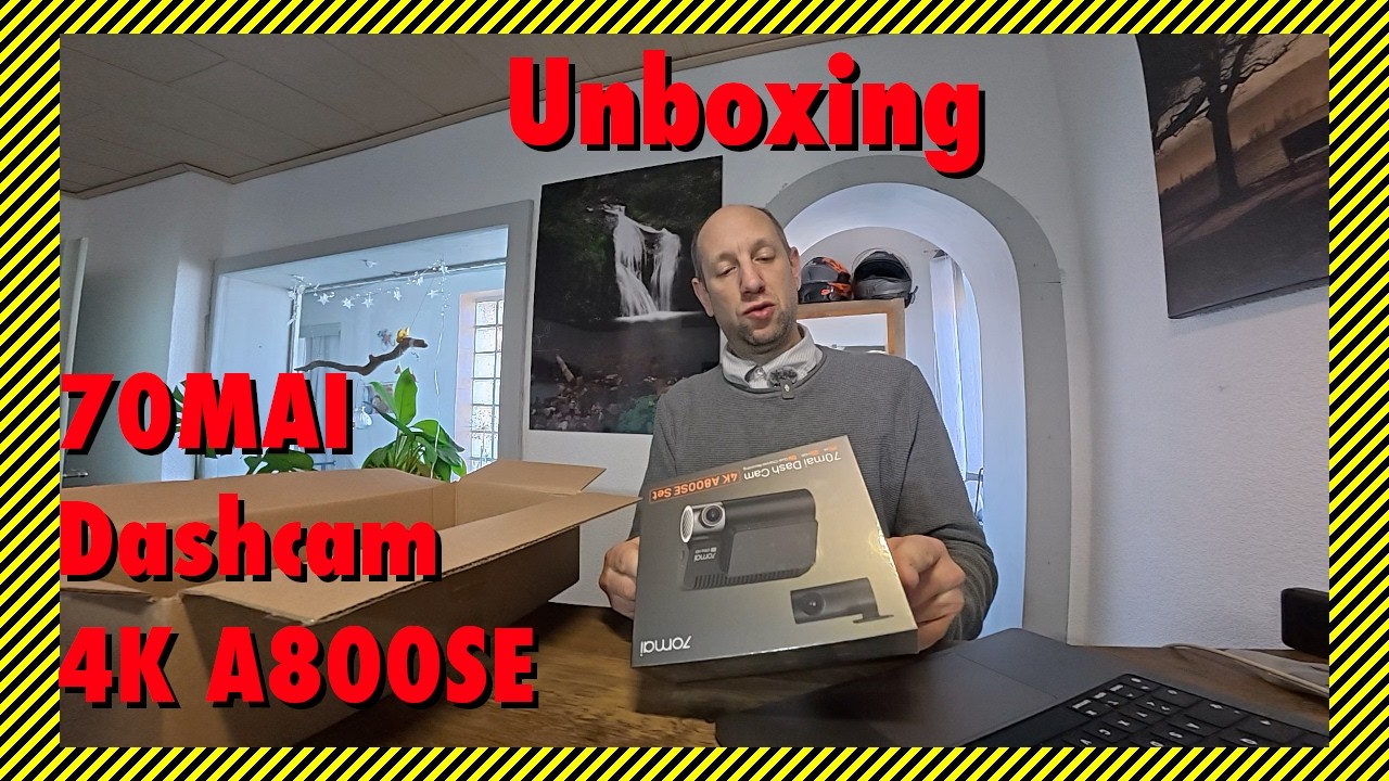 Unboxing⎜Dashcam⎜4k A800SE