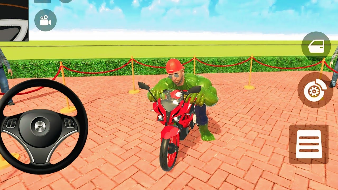 🎮Frankly in Order by 2️⃣ Superbike Hulk new Update Indian🇮🇳 bike Theft Auto Simulator🎮#gaming 