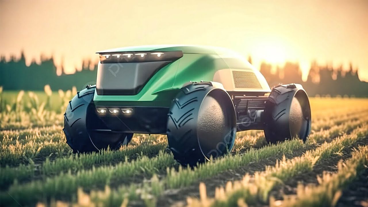 Моя новая футуристическая ферма, полная автономных тракторов и грузовиков | Farming Simulator 22