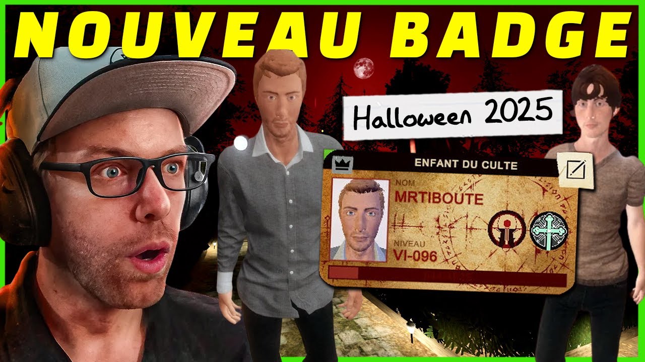 On Débloque le Nouveau Badge Animé ! | Le Dé Maudit - Phasmophobia FR
