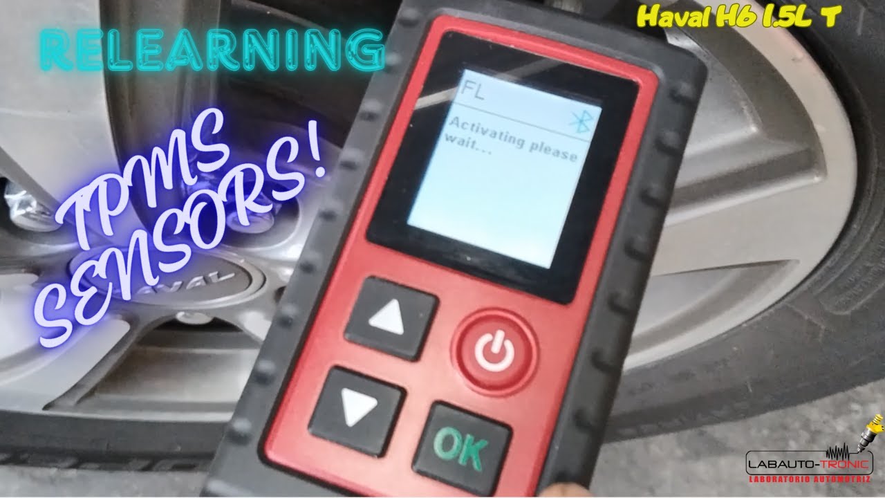 HAVAL H6 1.5L T-APRENDIZAJE SENSORES TPMS CON THINKCAR SCANNER