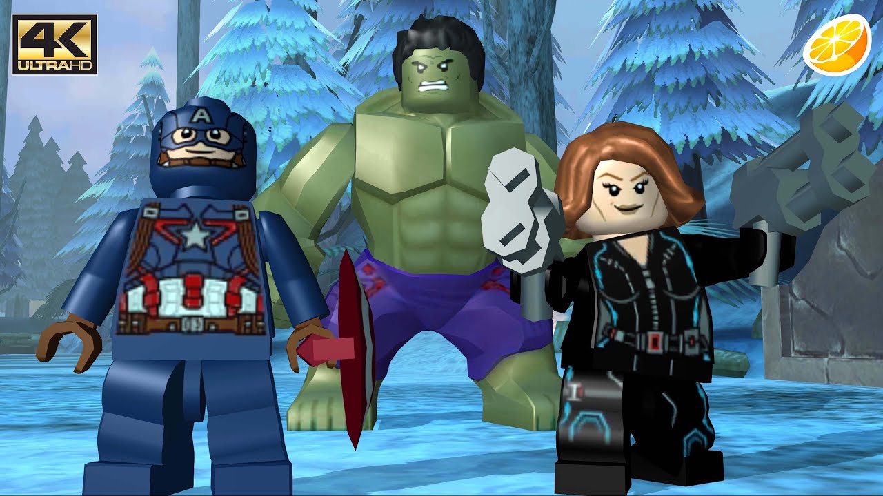Lego Marvel's Avengers - 3DS Gameplay 4K 2160p (Citra)