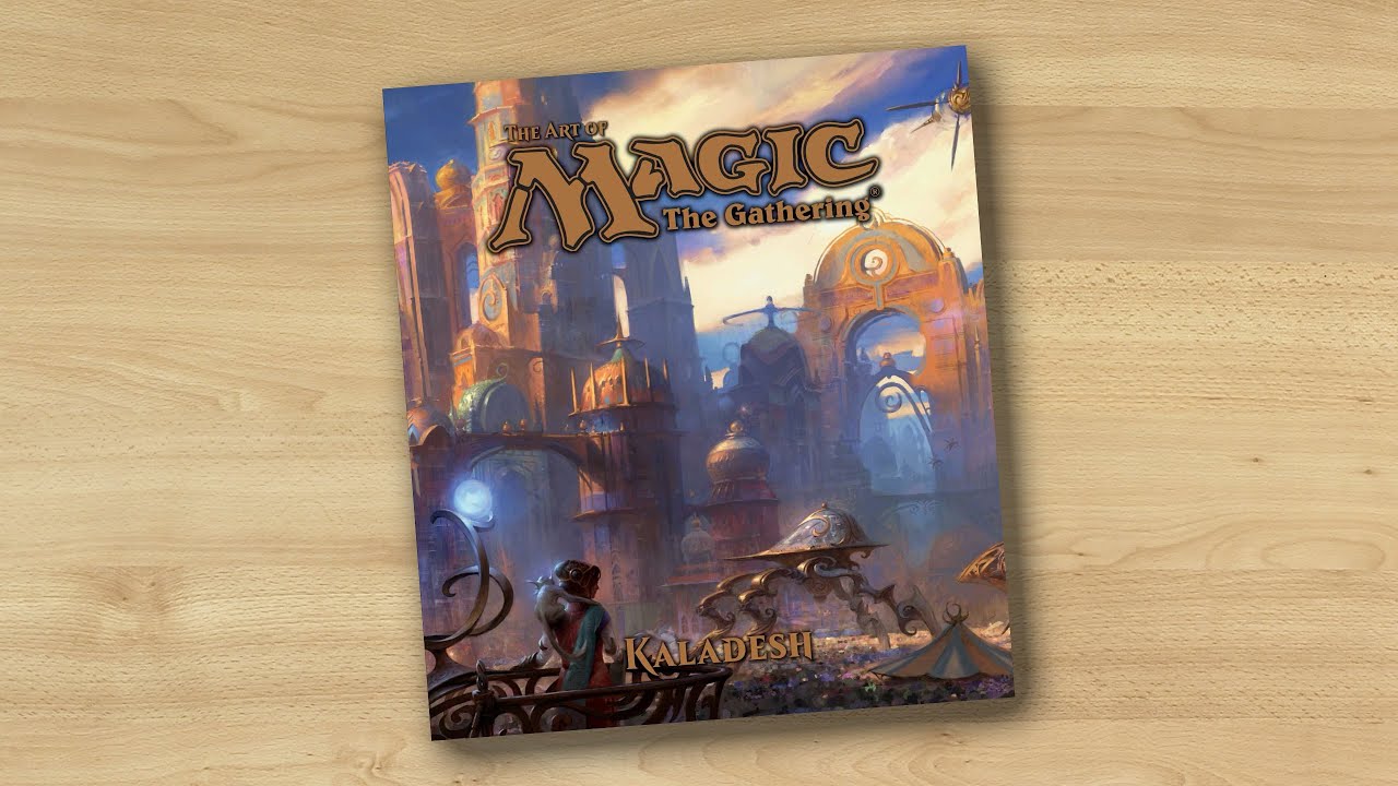 The Art of Magic: The Gathering - Kaladesh (book flip)