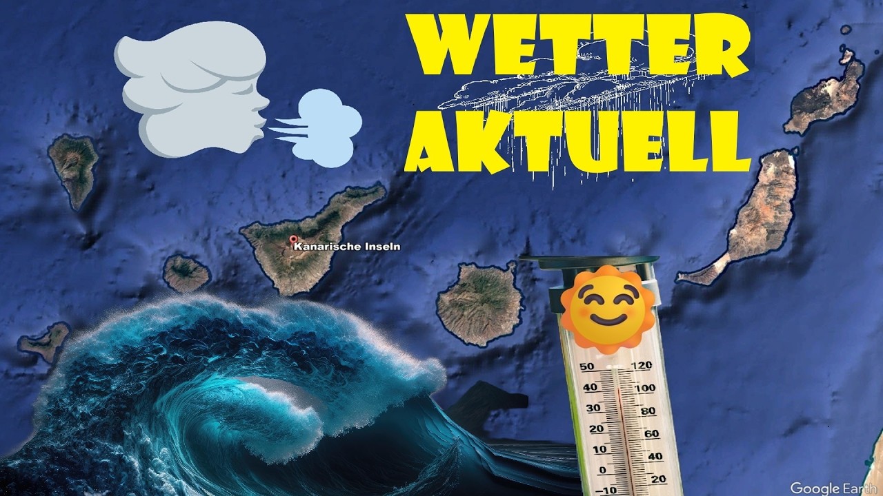 Canarias KANAREN Gran Canaria Teneriffa WETTER AKTUELL 9.3.26 Für Reisende,Einheimische, Neugierige