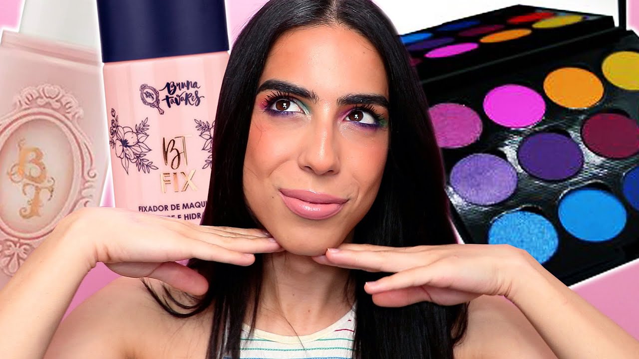 TESTANDO MAKES DE BLOGUEIRAS... Novidades de Bruna Tavares, Duda Fernandes E MAIS!