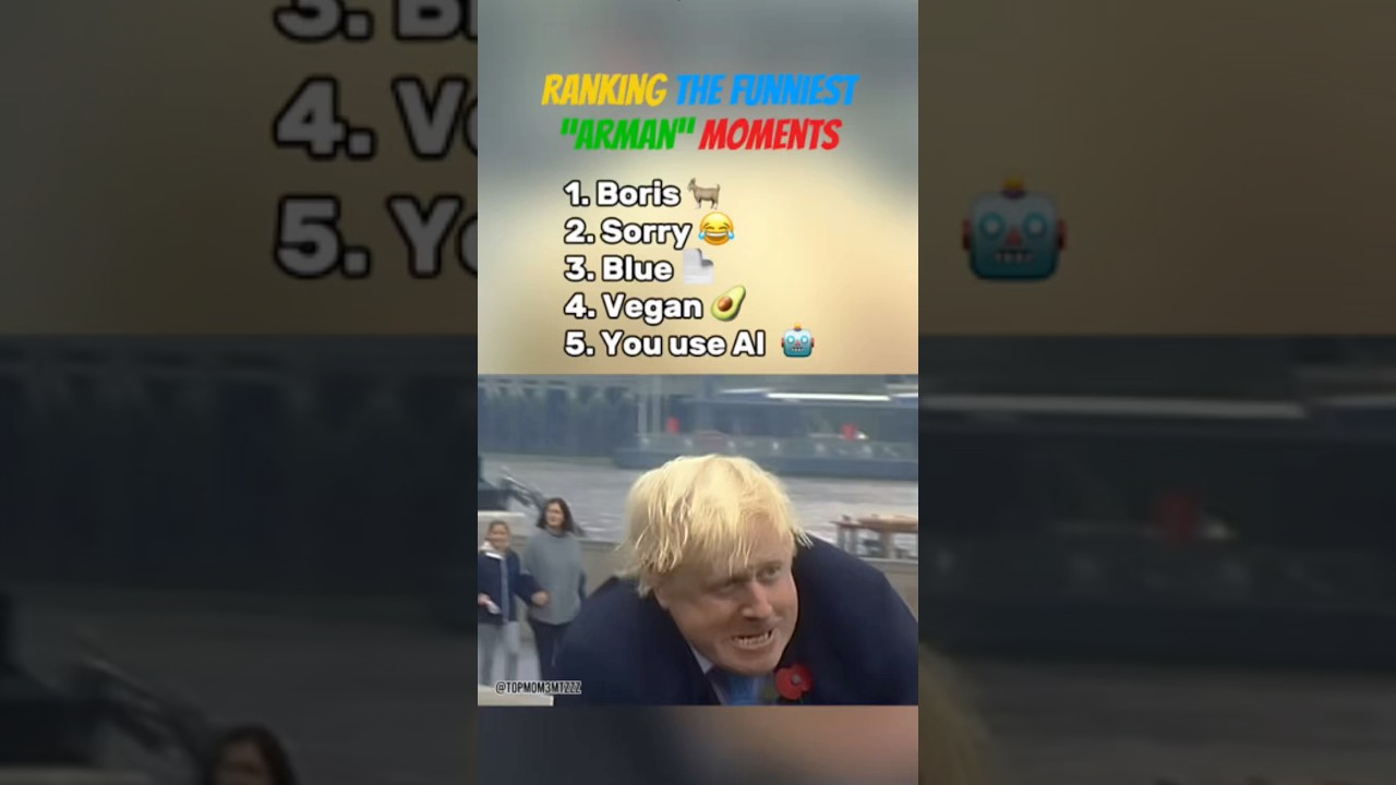 Ranking the funniest Boris Johnson moments! #funny #comedy #funnyvideos #shorts #borisjohnson