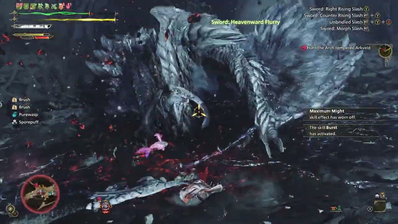 Full AT Arkveld Fight (Switch Axe)