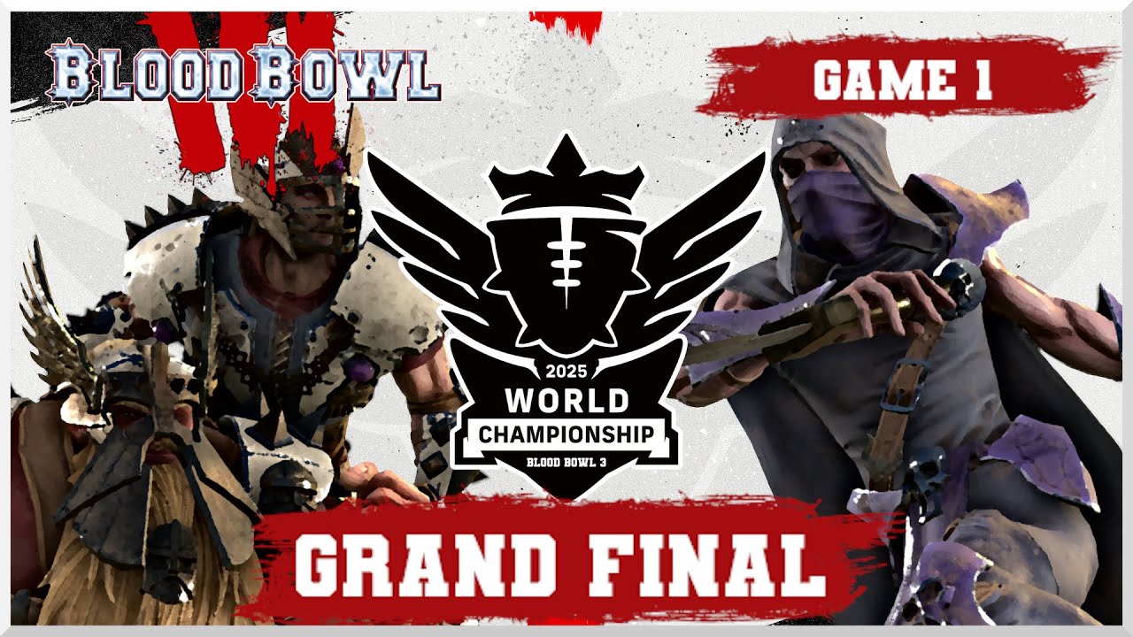 Blood Bowl 3 - World Championship '25 - Grand Final - AndyDavo vs PurpleChest Game 1 (Official Show)
