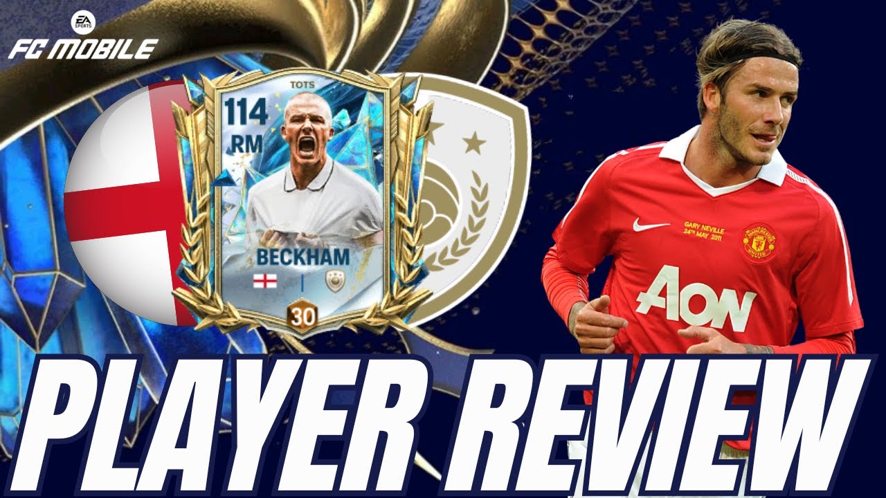 BECKHAM TOTS ICON REVIEW | THE SET PIECE LEGEND OF EA FC MOBILE 2025