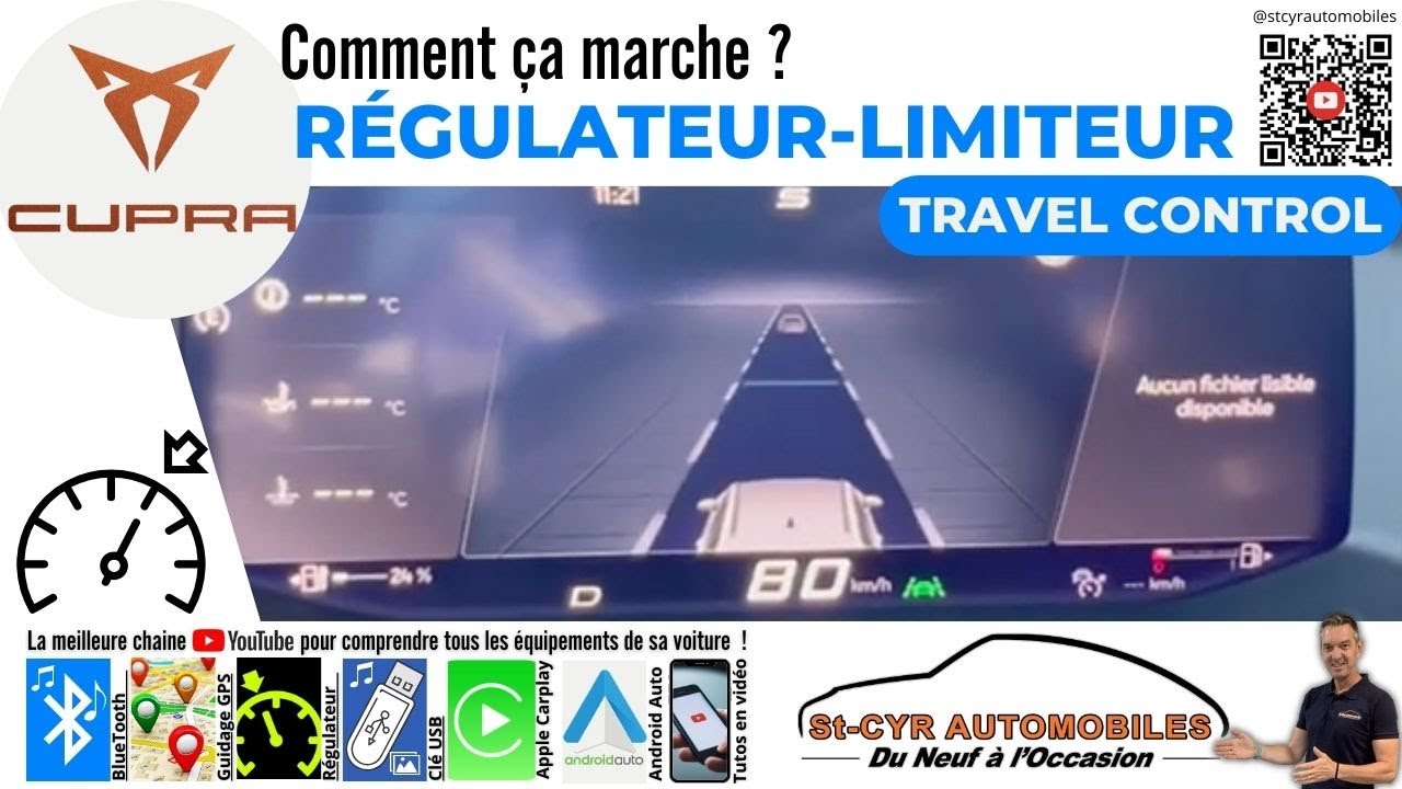 CUPRA le régulateur -limiteur de vitesse et le travel control, comment ça marche?