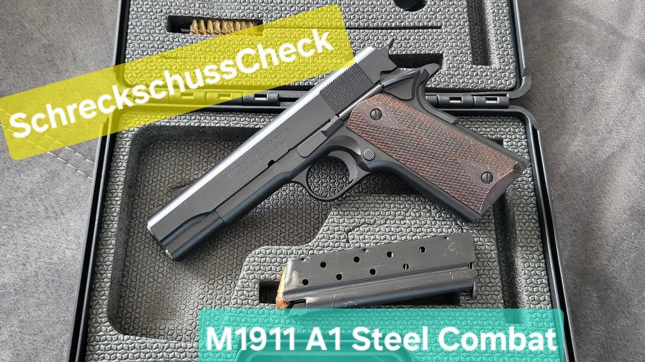 MWM Steel Combat M1911 A1 // 9mmPAK // Review