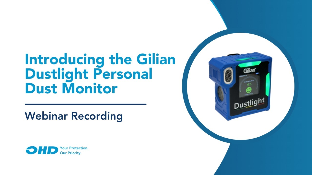 Introducing the Gilian Dustlight Personal Dust Monitor Webinar