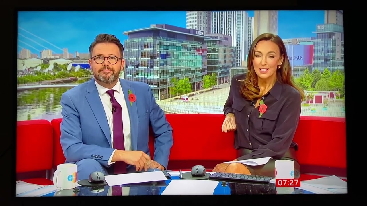 Sally Nugent Black Leather Skirt High Heels 👠 2