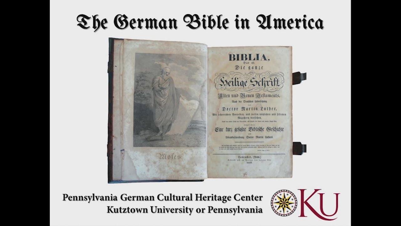 The German Bible in America