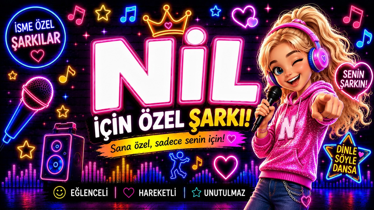 ✨🎶 NİL ŞARKISI | İsme Özel En Tatlı ve Başarılı Kız Şarkısı 🌟👧💖 (İsme Özel Şarkılar) #nil