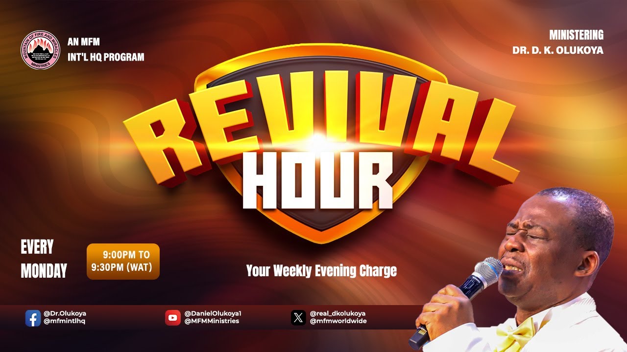 (YORUBA) MFM REVIVAL HOUR -  03-02-2025  MINISTERING: DR D.K. OLUKOYA
