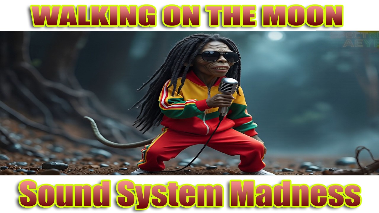 WALKING ON THE MOON 🌕🚀 | Rasta Monkeys, Aliens, Pug Dogs & Reggae Sound System Madness