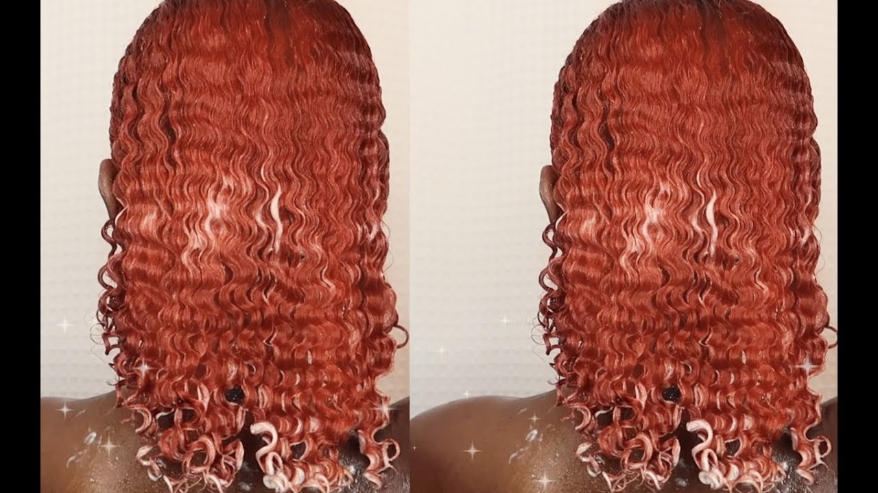 DYING MY HAIR ORANGE | NATURAL HAIR | QUEEN SU