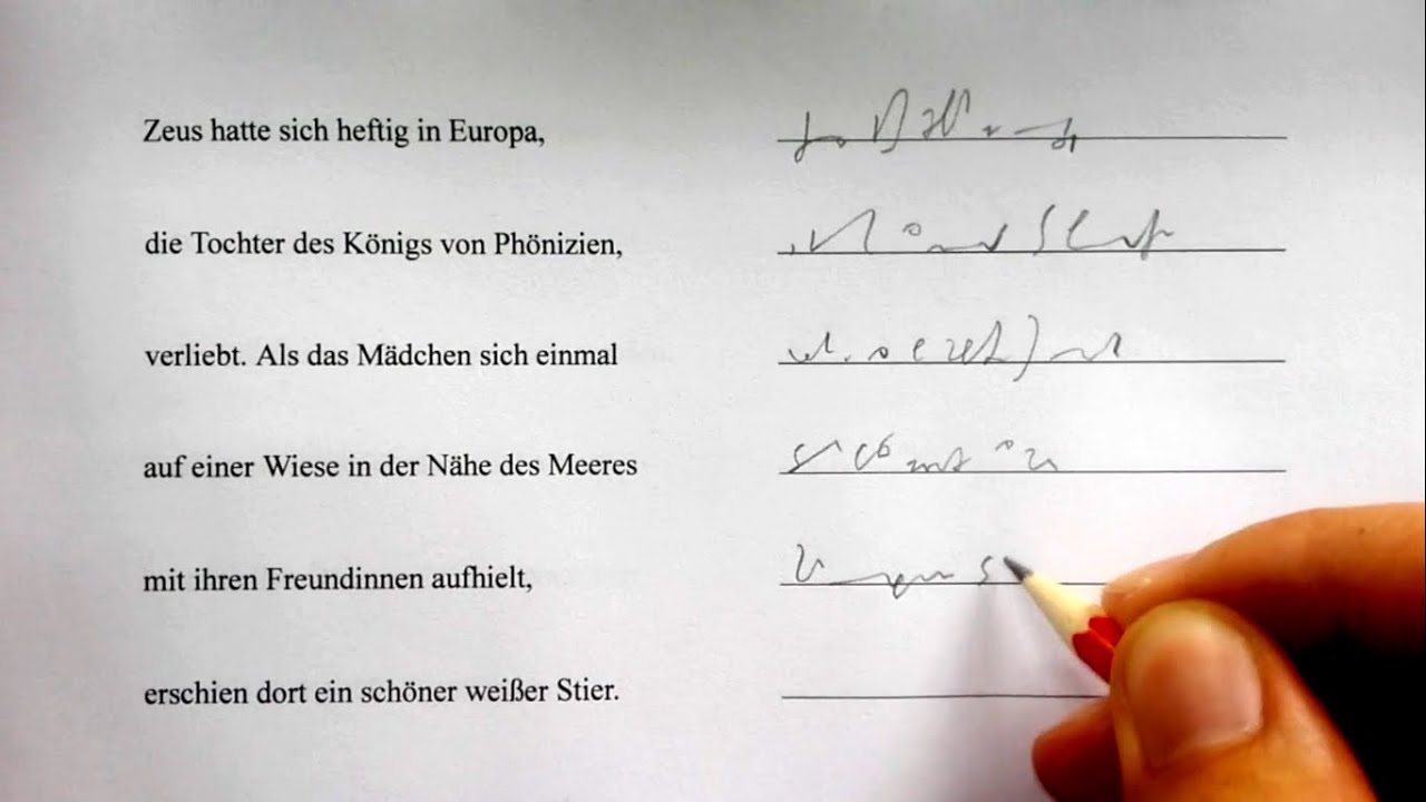 Stenografie: Herstellung von Transistoren