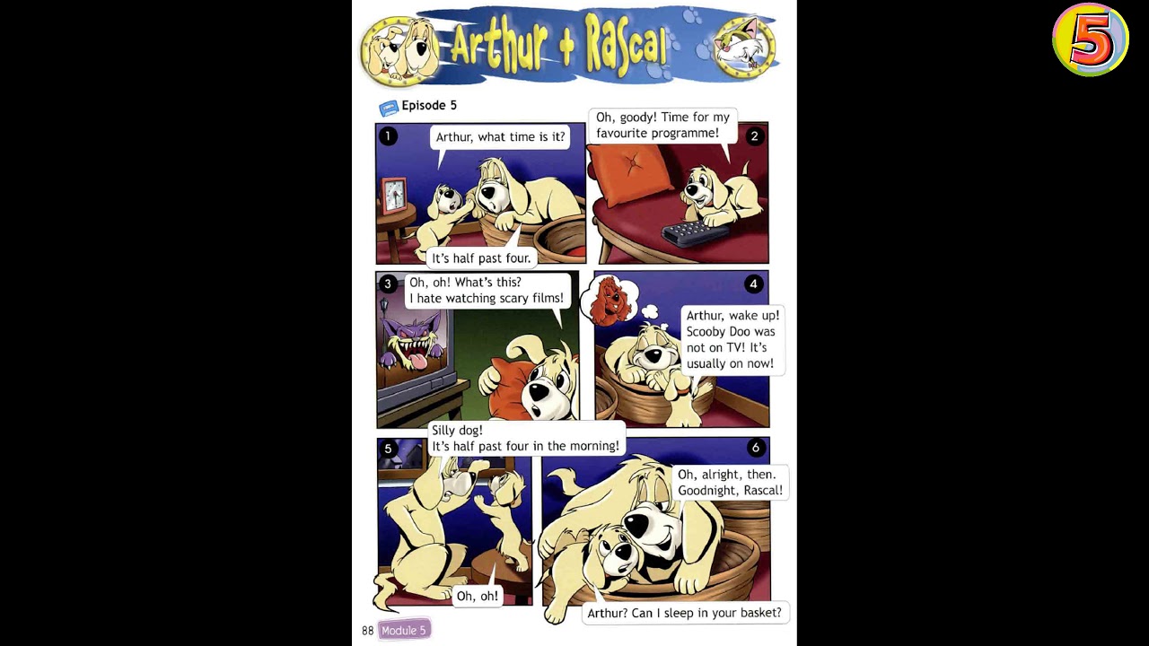 Spotlight. Английский язык. 4 класс. Стр. 72. Arthur + Rascal