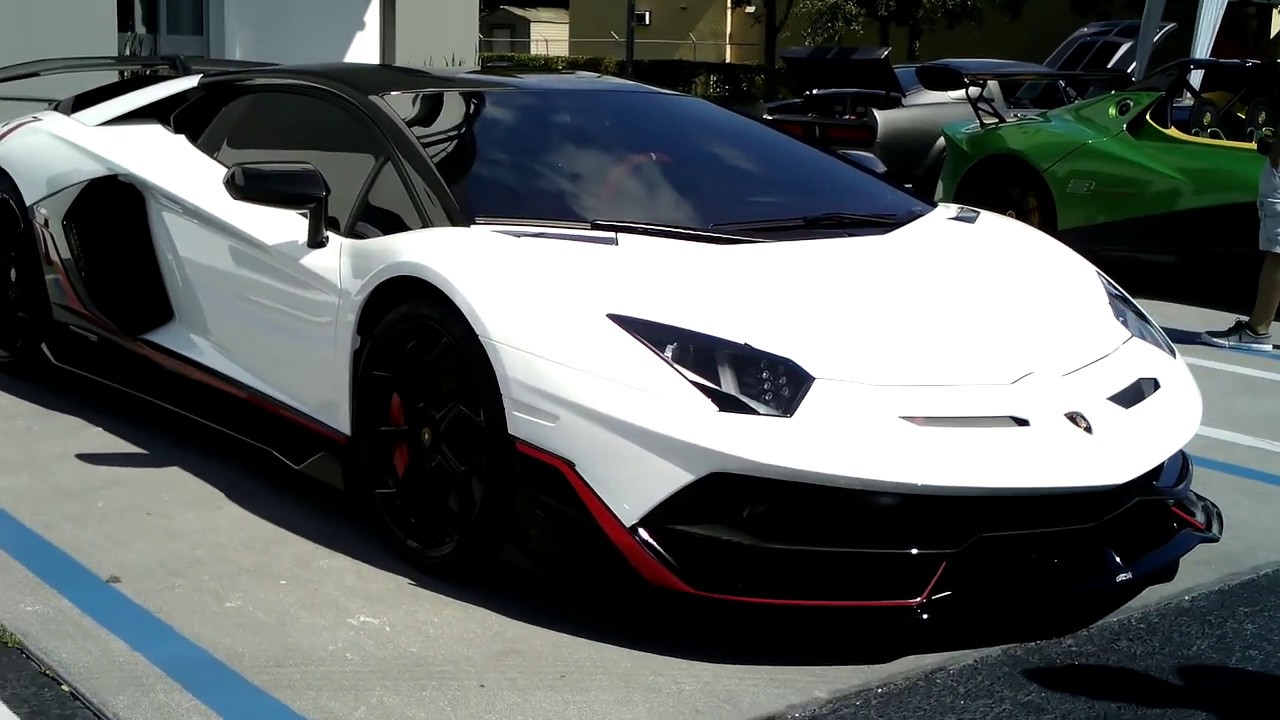 2019 Lamborghini Aventador SVJ 63 Walk-around at Exotics and Espresso May 2019