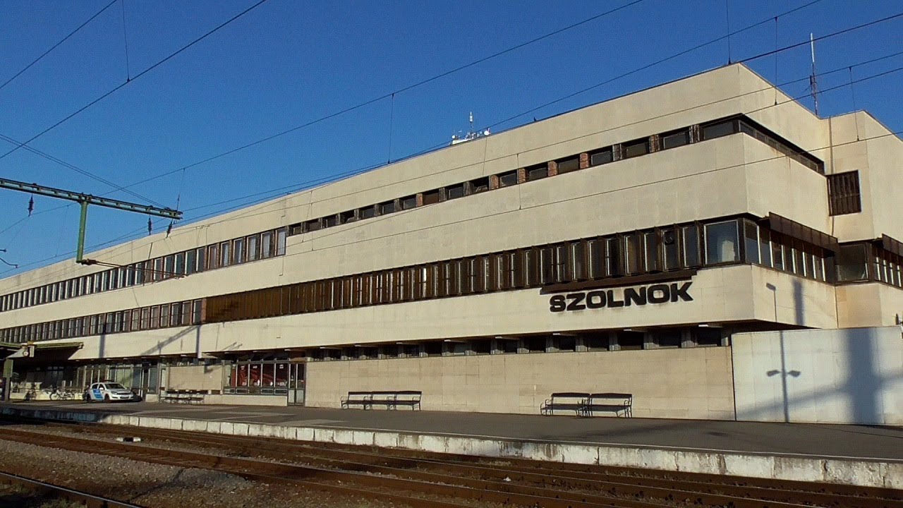 Szolnok vasútállomás MÁV / Szolnok Railway Station MÁV